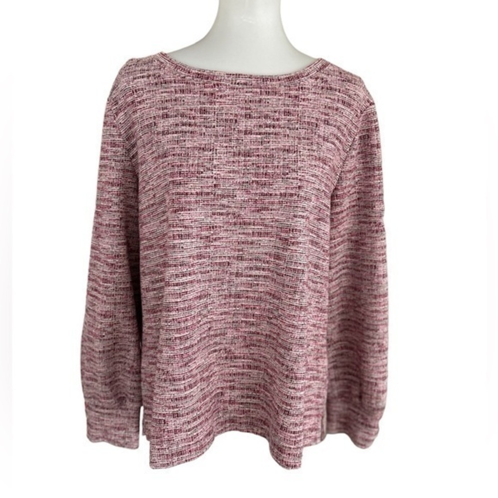 Talbots tweed sweater